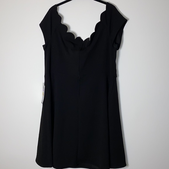 B Darlin black evening dress size 22W NWT - Picture 9 of 10